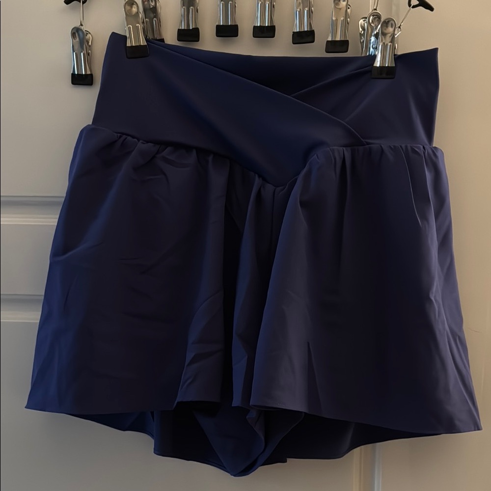 ZYIA Women's Athletic Shorts - Navy Blue